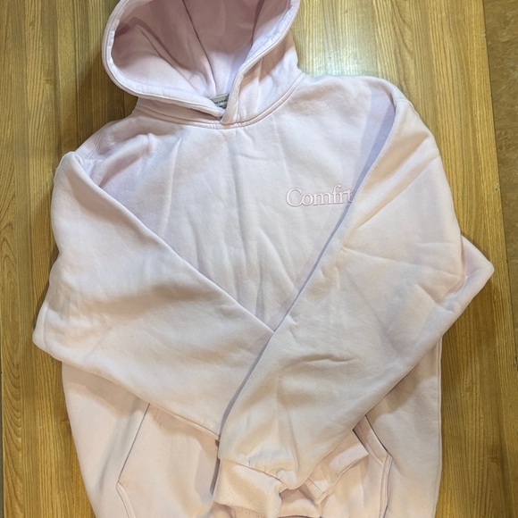 Comfrt Tops - Comfort Light Pink Hoodie - Women’s Cozy Pullover